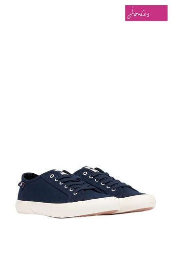 Joules Blue Sustainable Coast Pump Lace-up Trainers (A29868) | £17.50