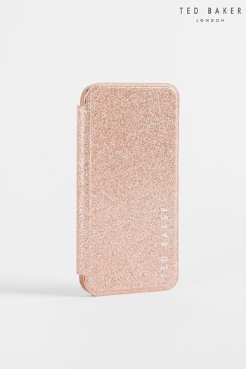 Ted Baker Pink Diamoy Glitter Iphone 12 Pro Max Mirror Case (A31219) | £39