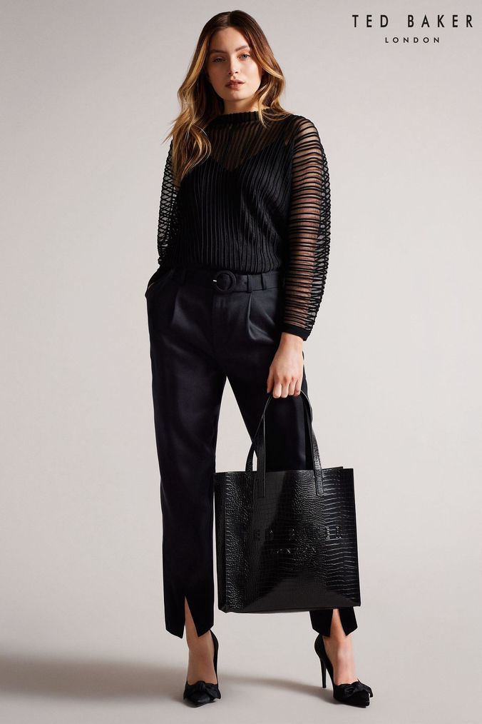 Ted baker paila shop braided strap hobo bag