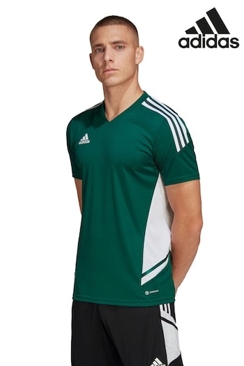adidas Green Condivo 22 T-Shirt (A31411) | £25