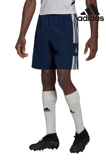 knitted Navy Performance Football Squadra 21 Woven Shorts (A31455) | £23