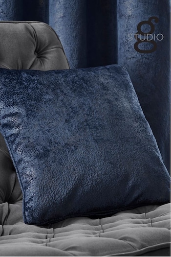 Studio G Blue Navarra Cushion (A31885) | £20