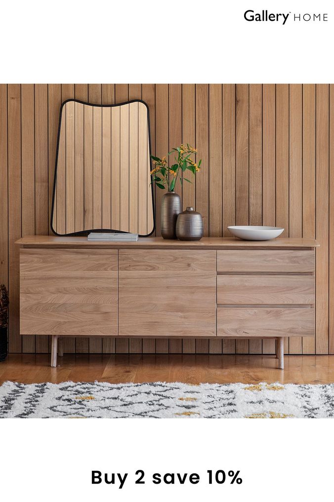 Walnut sideboard best sale next