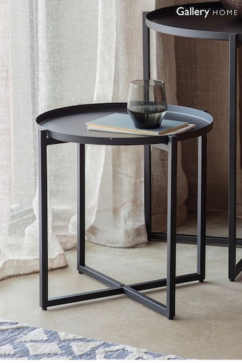 Gallery Home Brown Lucas Side Table (A33323) | £100