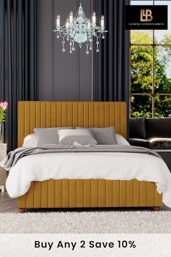 Laurence Llewelyn-Bowen Ochre Yellow Estella Ottoman Bed (A33330) | £565 - £825