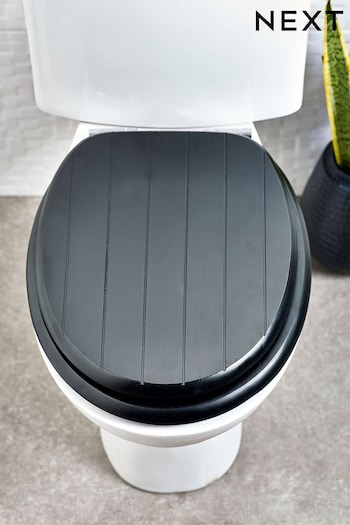 Black Malvern Antibacterial Toilet Seat (A33664) | £38