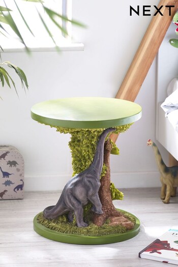 Green Dinosaur Kids Bedside Table (A34367) | £150