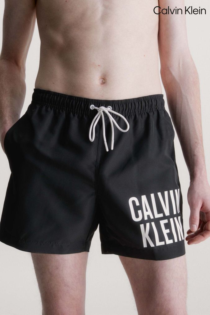 Calvin Klein Mens Swimwear Slides Push Ups Swimwear Next
