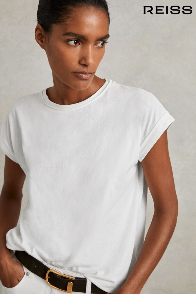 Women s Crew Neck T Shirts Crew Neck Tee Shirts Next UK