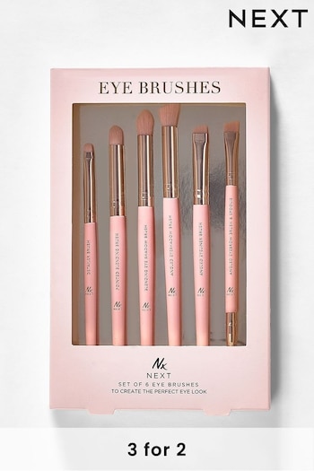 Set of 6 NX Eye Make-Up Brushes (A34881) | £14