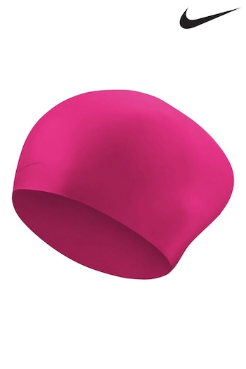 Nike Pink Long Hair Swim Cap (A35824) | £12
