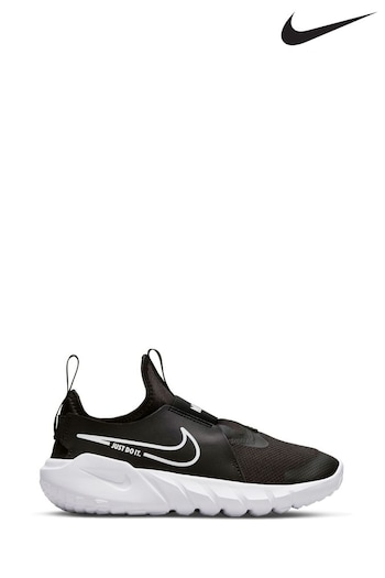 Nike Zapatillas Black/White Flex Runner Youth Trainers (A36060) | £38