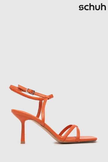 Schuh Samara Strappy Nero Sandals (A36431) | £35