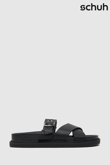 Schuh Tamara Buckle Footbed Sandals (A36445) | £35