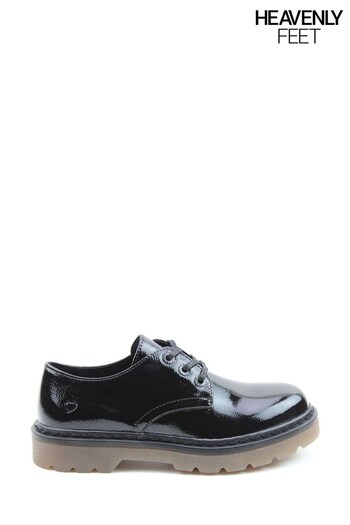 Heavenly Feet Ladies Liberty Black Shoes (A36695) | £43