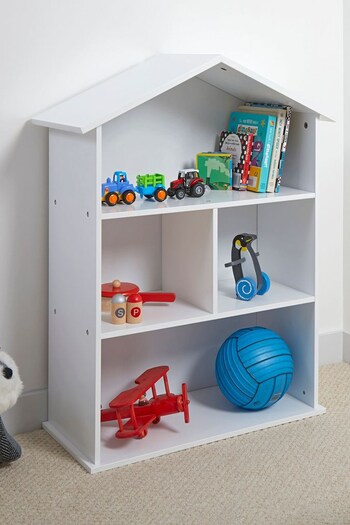 Lloyd Pascal White Kids House Bookshelf (A36901) | £65