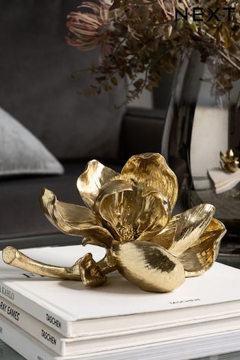Gold Decorative Flower Ornament (A37503) | £16
