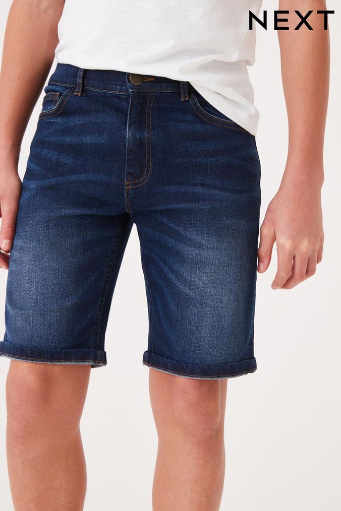 Boys blue on sale jean shorts