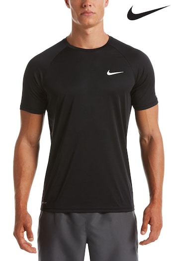 Nike Black Short Sleeve Hydroguard Sun Safe Top (A37600) | £30