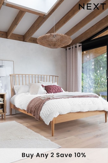 Wooden Grove Spindle Bed Frame (A37997) | £625 - £825