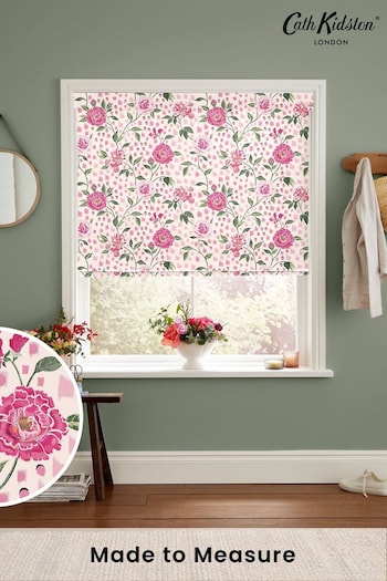 Cath Kidston Pink Tea Rose Made To Measure Roman Blinds (A38161) | £75