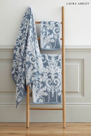 Laura Ashley Seaspray Blue Josette Towel (A38316) | £12 - £35