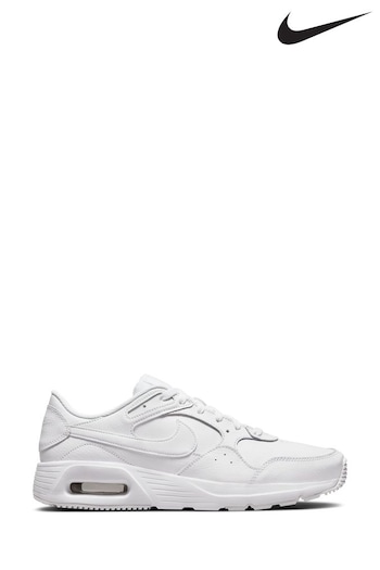 Nike White Air Max SC Leather Trainers (A38382) | £83