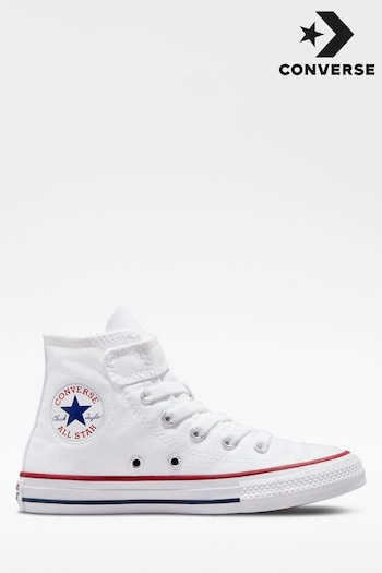 Converse moonstone White 1V High Top Junior Trainers (A39522) | £40