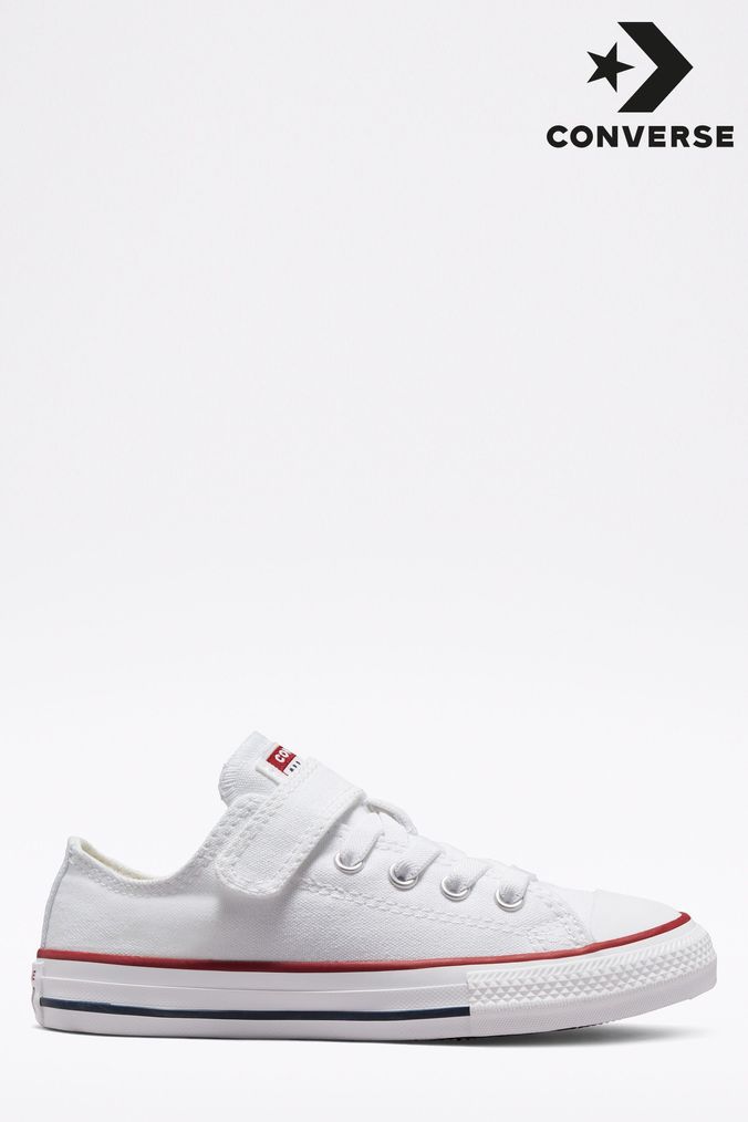 Buy UK 1 EU 16.5 Converse White Childrenswear Footwear Online