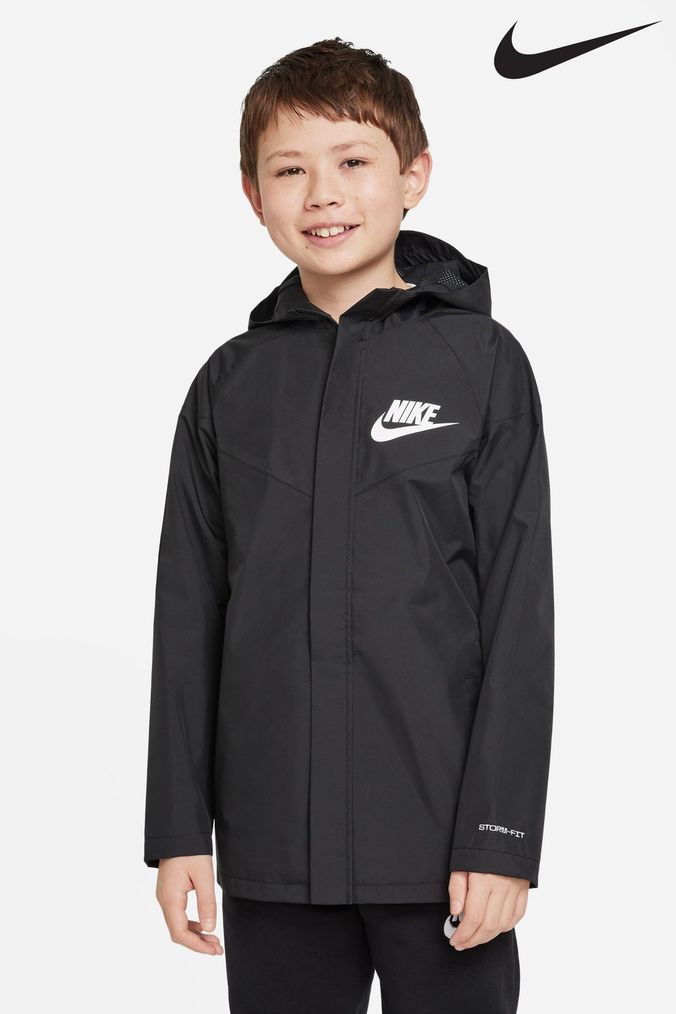 Nike clearance Black Storm-FIT Waterproof Raincoat (A39943) | £73