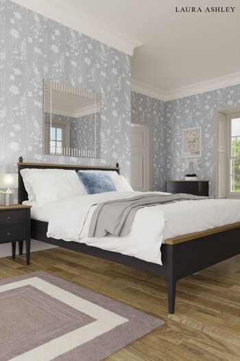Laura Ashley Charcoal Grey Oak Eleanor Bed Frame (A40664) | £635 - £805