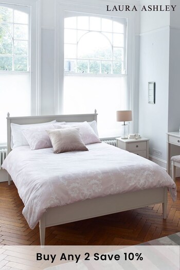 Laura Ashley Pale French Grey Eleanor Bed Frame (A40676) | £635 - £805