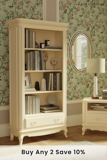 Laura Ashley Ivory Provencale 1 Drawer Bookcase (A40738) | £1,175