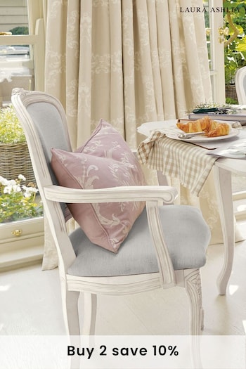 Laura Ashley Dove Grey Provencale Carver Chair (A40758) | £535