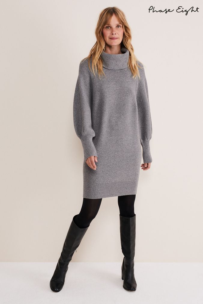 Gray new arrivals office dress