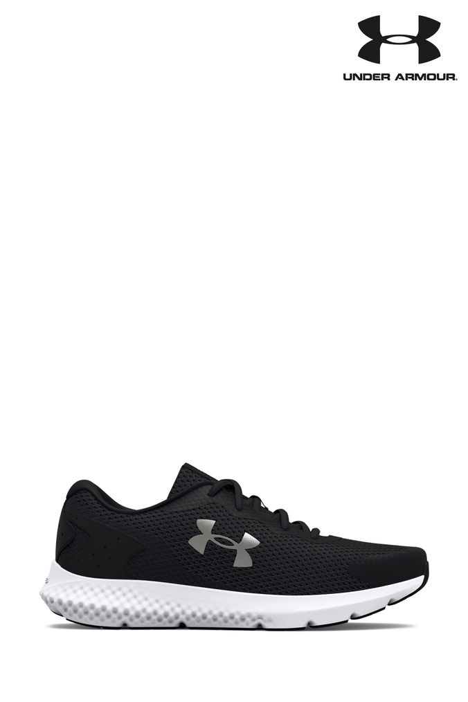 Under armour ladies best sale black trainers