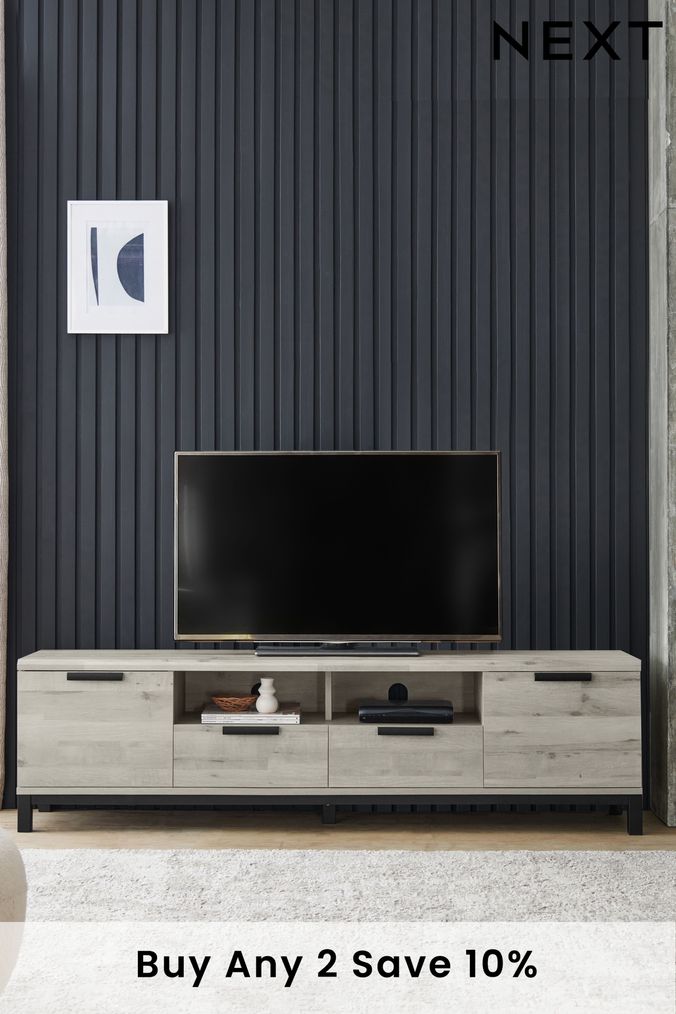 Extra Wide TV Units Super Long TV Stands Next UK