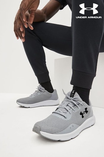 Under Armour Charged Pursuit 3 Black Trainers (A42718) | £58