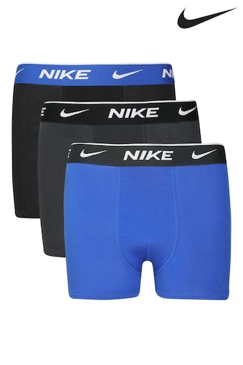 Nike Black/Blue Kids Boxers 3 Packs (A43121) | £24