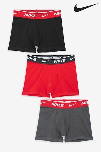 Nike Black/Red Kids Boxers 3 Packs (A43123) | £24