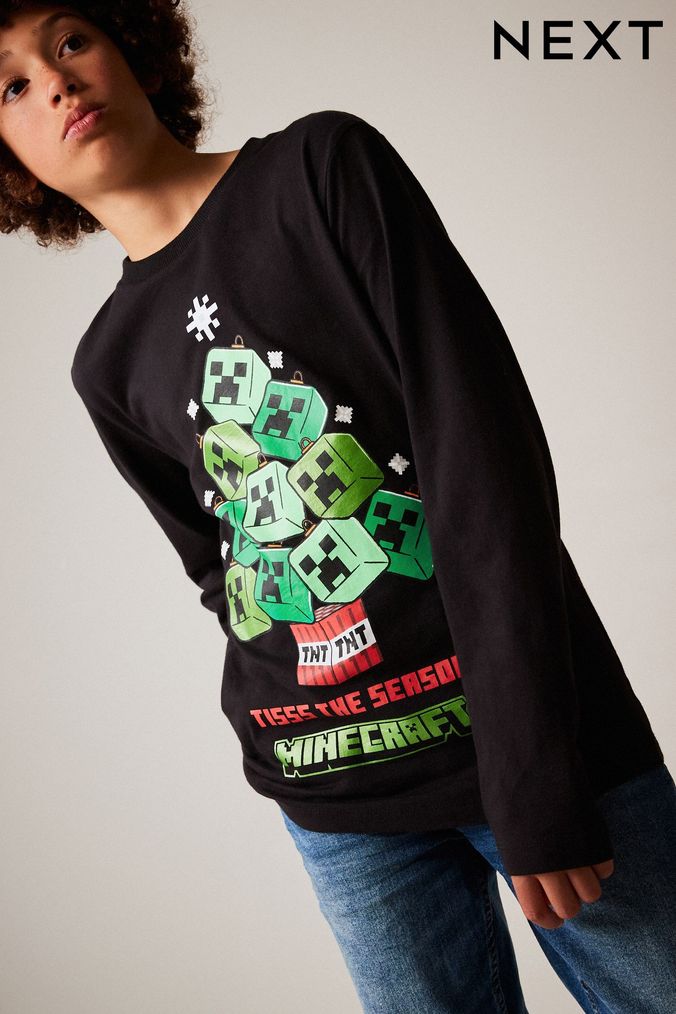 Minecraft t outlet shirt next