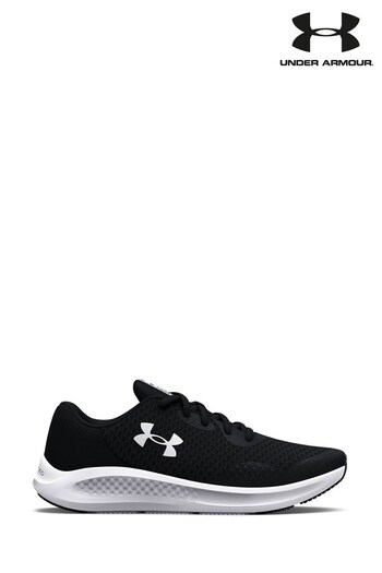Under Armour Black BGS Charged Pursuit 3 Youth Trainers (A43881) | £41