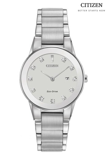Citizen Ladies Silver Tone Axiom Watch (A44013) | £249