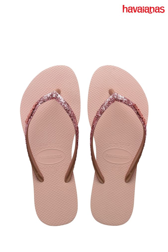 Sparkly flip shop flops next