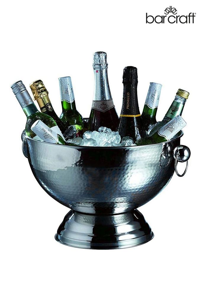 Barcraft Hammered Champagne Bowl (A46603) | £61