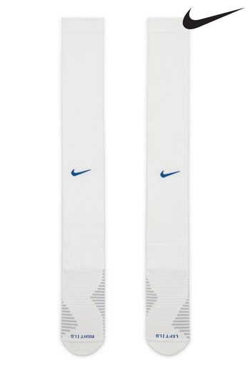 Nike White Nike England Strike Home/Away Knee-High Football Socks (A46761) | £18
