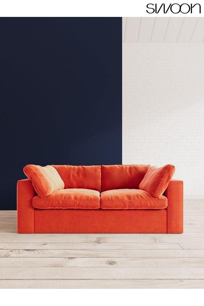 Next outlet purple sofa