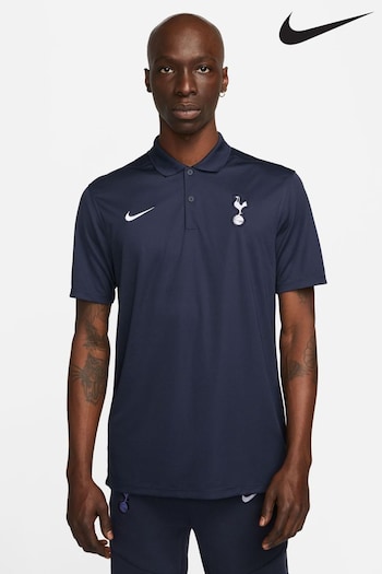 Nike Blue Tottenham Hotspur Victory Dri-FIT Soccer Polo Shirt (A46914) | £40