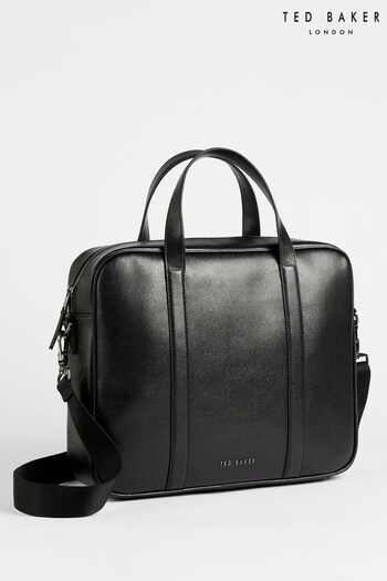 Ted Baker Strath Saffiano Leather Document Bag (A47287) | £195