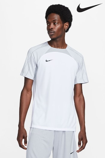 Nike White Dri-FIT Strike Training T-Shirt (A48349) | £38